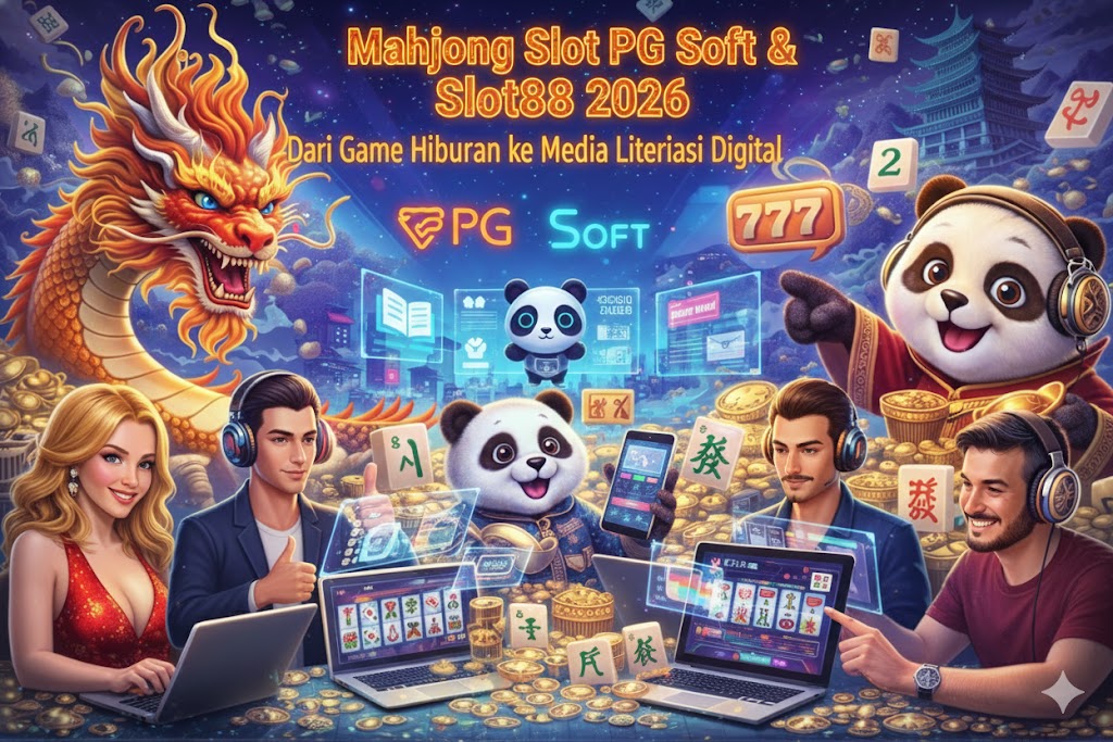 Mahjong Slot PG Soft & Slot88 2026 Dari Game Hiburan ke Media Literasi Digital
