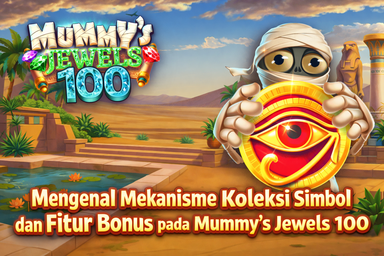Mengenal Mekanisme Koleksi Simbol dan Fitur Bonus pada Mummy’s Jewels 100